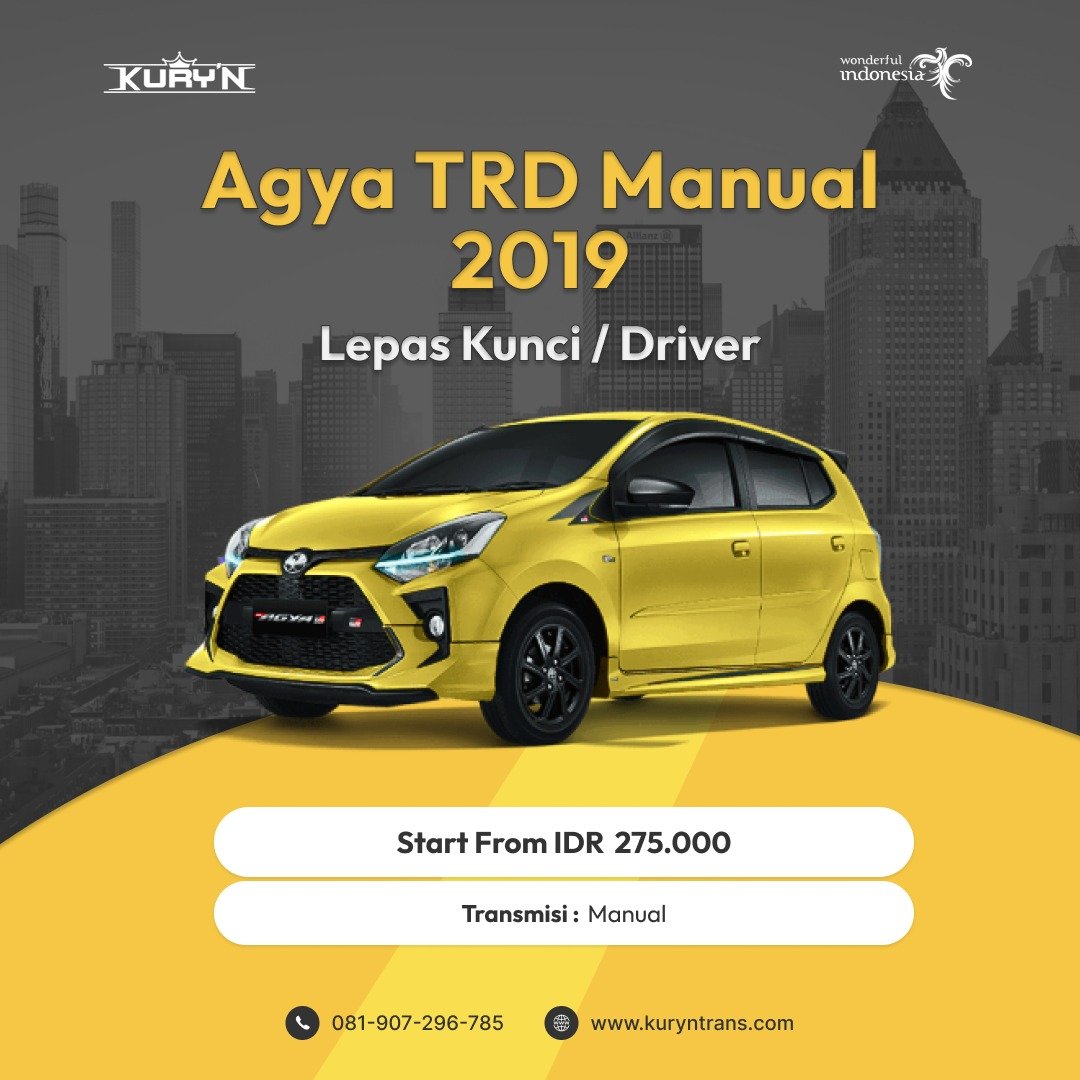 Agya TRD Manual 2019