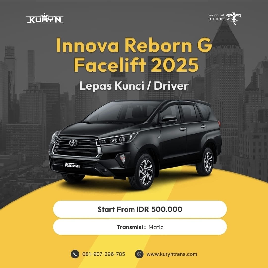 Innova Reborn G Facelift 2025