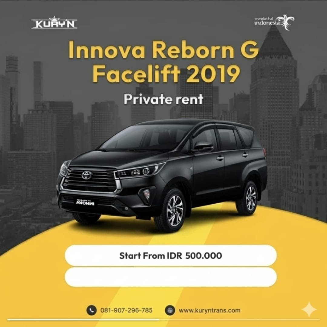 Innova Reborn G Facelift 2019