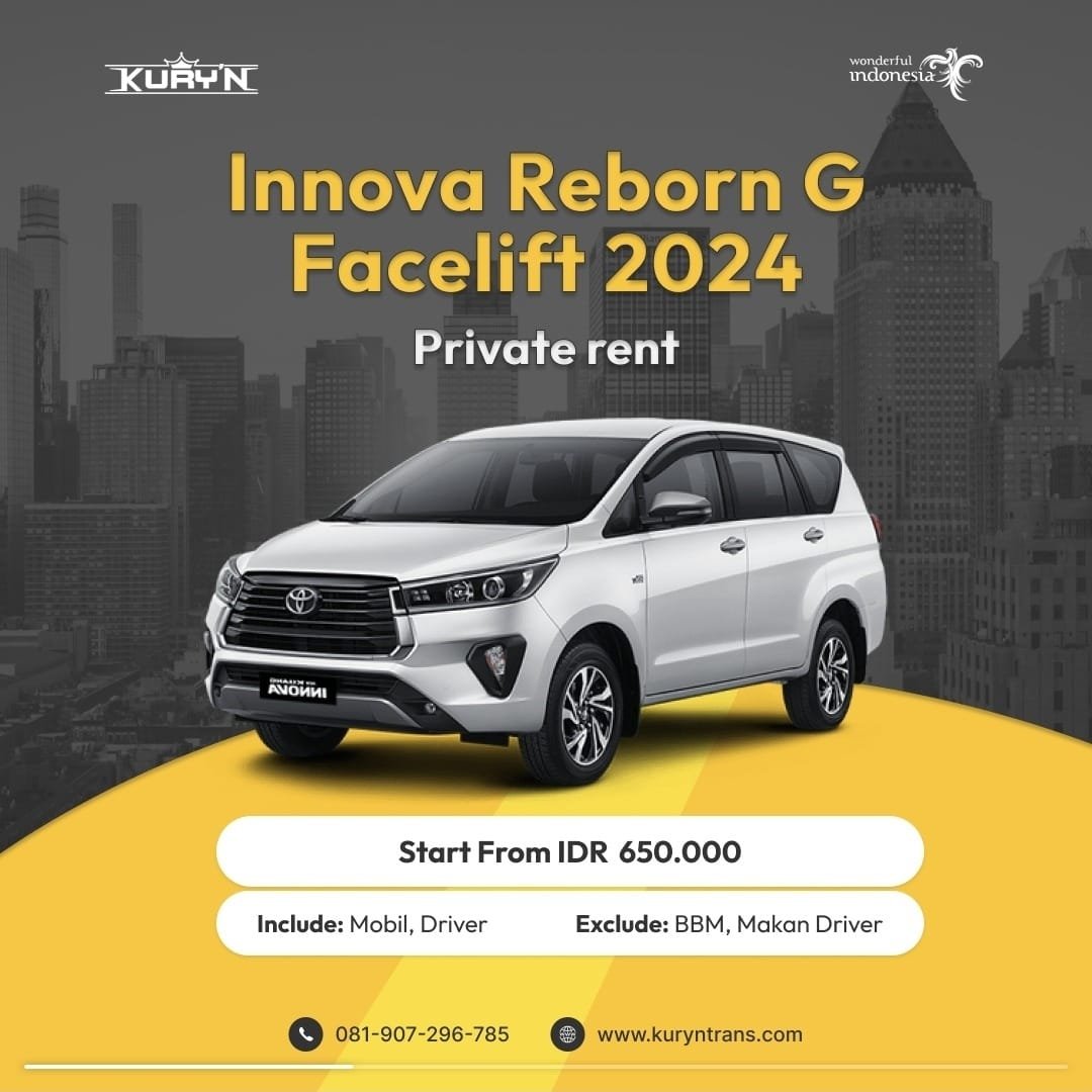Innova Reborn G Facelift 2024
