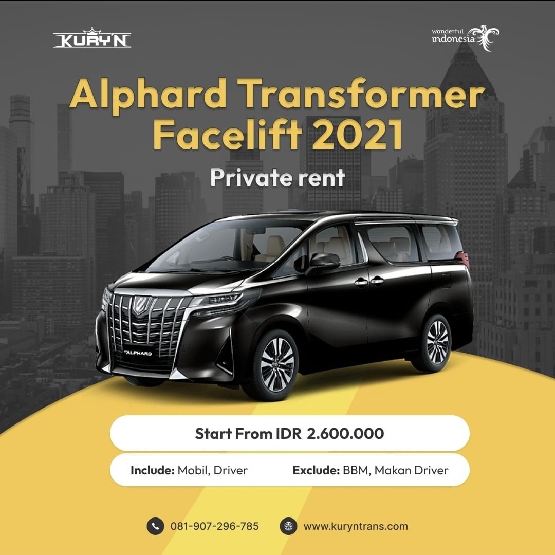 Alphard Transformer Facelift 2021